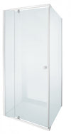 Shower Door Alpine White Epoxy Pivot 880x880x1850 205533