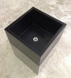 Cubist Countertop Basin Black500x500x300mm