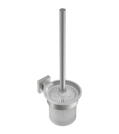 8538 Toilet Brush + Holder - Brushed