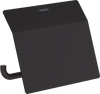 Hansgrohe Addstoris Toilet Paper Holder With Cover Matt Black