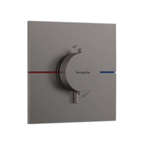 Hansgrohe Showerselect Comfort EThermostat For Concealed Installation Brushed Black Chrome