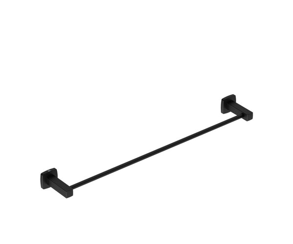 Integrity Single Towel Rail 650mm MBLK