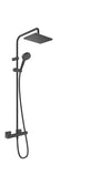 Hansgrohe Vernis Shape Showerpipe 230 1Jet Ecosmart With Thermostat Matt Black