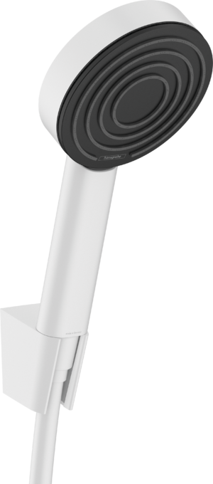 Hansgrohe Pulsify S Shower Holder Set 105 1Jet With Shower Hose 125 Cm Matt White