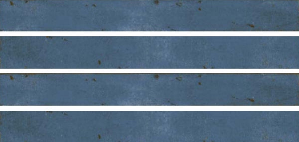 Graffiti Blue 48x450x9.5mm Porcelain Matt Tiles (0.69sqm/box)