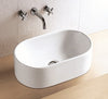 Turino Oval Countertop Basin 490x355x130mm