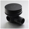 Nikki Spout Round - Matt Black
