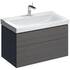 Xeno2 Cabinet Only 900mm 2Doors S/Grey