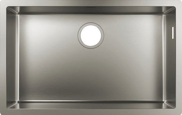 Hansgrohe S71 S719-U660 Under-Mount Sink 660 Stainless Steel