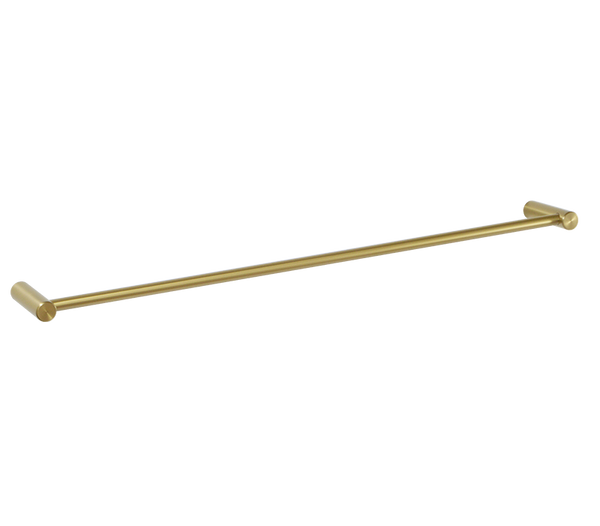 Accessories 88 Brushed Brass Single Towel Rail 600mm