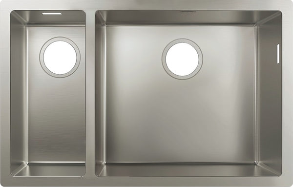 Hansgrohe S71 S719-U655 Under-Mount Sink 180/450 Stainless Steel