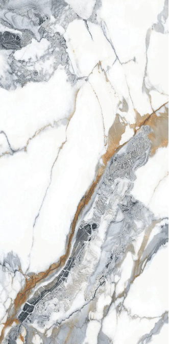 Venatino Glazed Polished Stoneware Porcelain Floor Tile 600X1200mm (2,16M2)