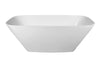 Carmen Small Bath NOF Polished White 1590x810x540