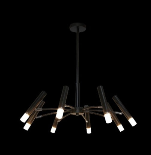 8xG9 LED Light Octopus Pendant - bulbs incl.