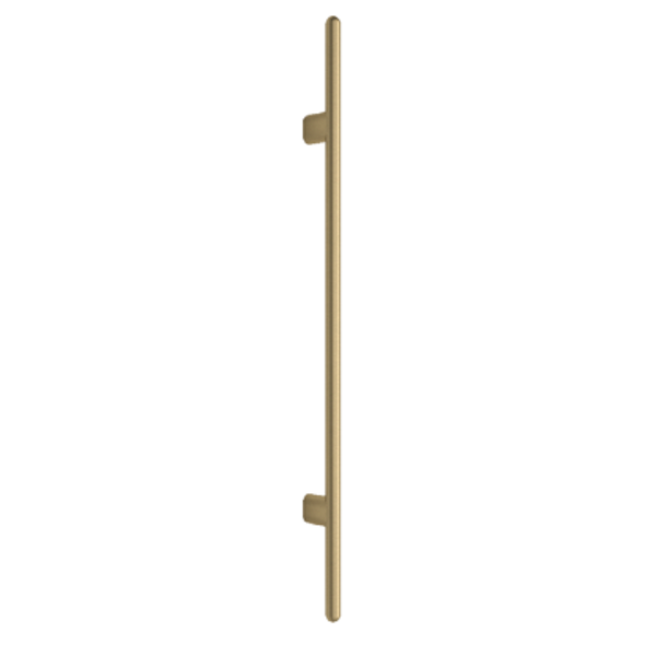 Heated Vertical Towel Rail - Tiger Bronze