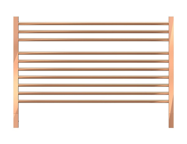 Quadro Q (400) Straight Rose Gold Left (690 X 400 X 118)
