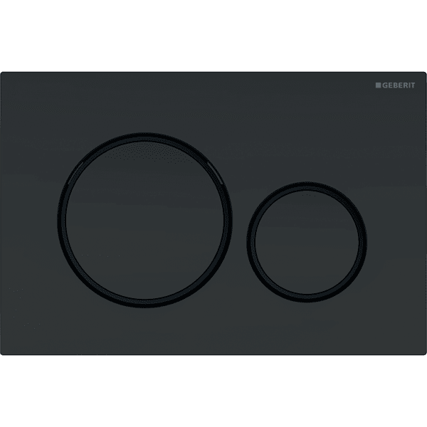 Sigma20 actuator plate for dual flush - Black