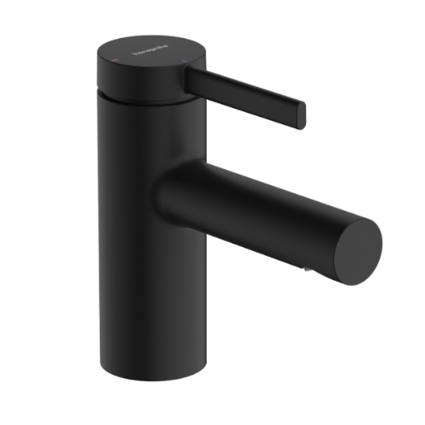 Zesis S Single lever basin mixer 70 CoolStart without waste set Matt Black