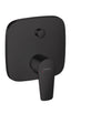 Hansgrohe Talis E Single Lever Bath Mixer For Concealed Installation For Ibox Universal Matt Black