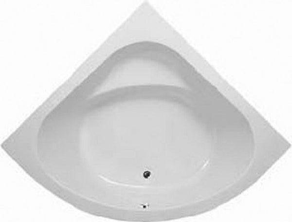 Bali Corner Bath Polished White1300x1300x400mm