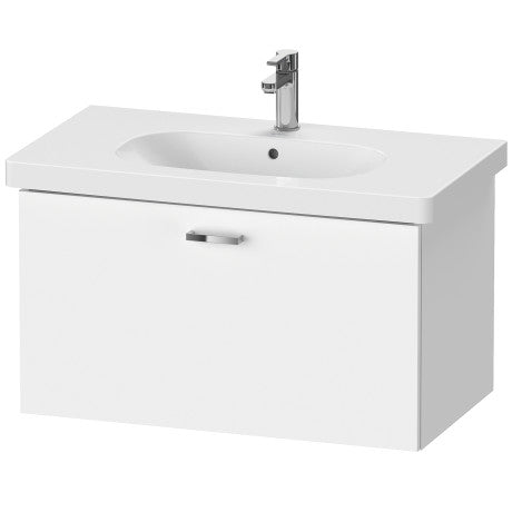 Xbase Vanity Unit Wall-Mounted White Matt 800X458X448 mm