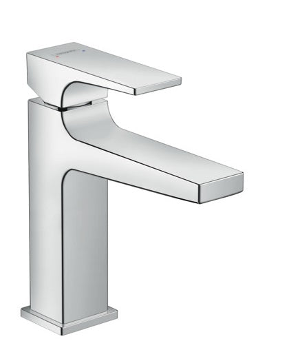 Hansgrohe Metropol Single Lever Basin Mixer 110 With Lever Handle Without Waste Set Chrome