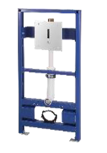 Sensor WcConcealed Electronic Flush Valve For Wc Including Frame Powered By 9V Ac Power Adapter 10