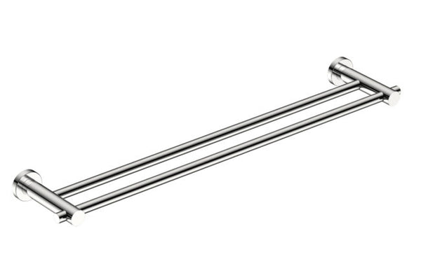 4800 Double Towel Rail 650mm Polished