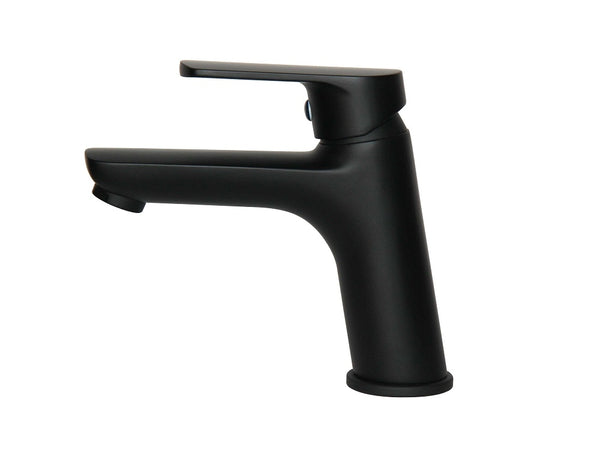 Spring Black Basin Mixer 80mm-Short
