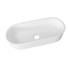 Maya Countertop Basin Polished White490x220x110mm