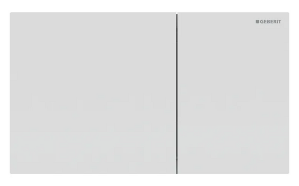 Sigma70 Actuator Plate for Dual Flush White Matt