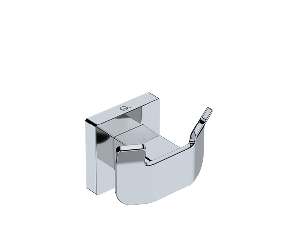 Elemental Robe Hook Double Chrome