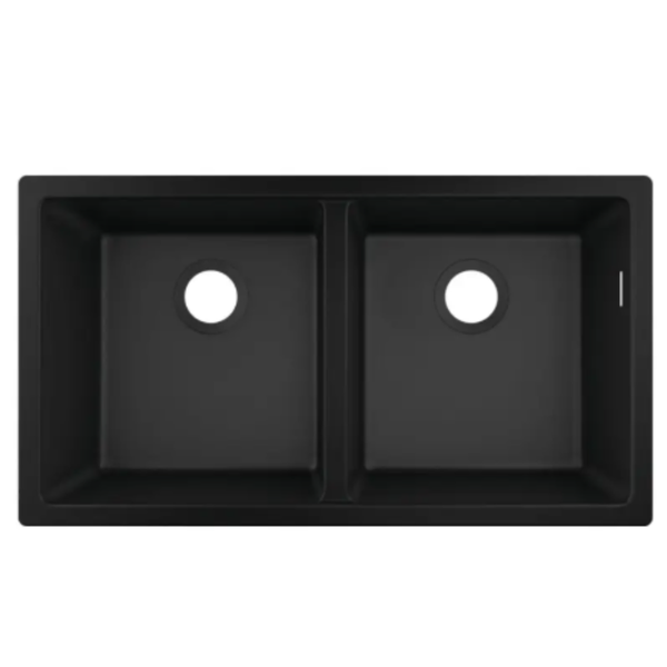 Hansgrohe S51 S510-U770 Under-Mount Sink 370/370 Graphiteblack