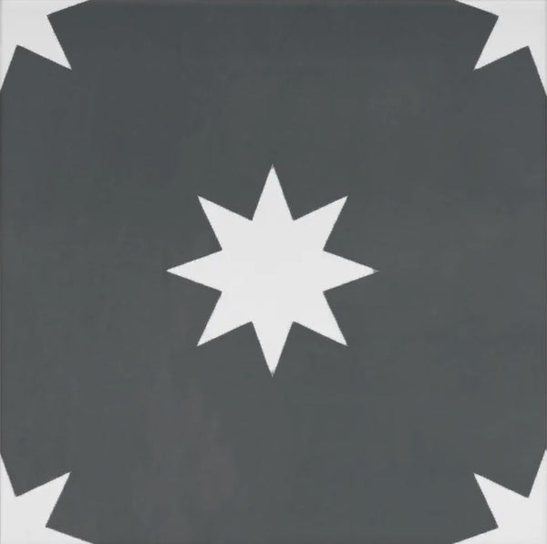 Ceramista Stella Anthricite 200x200x8mm Matt Porcelain (0,56m²/box)