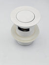 Pop Up Basin Waste Slotted - Matt White