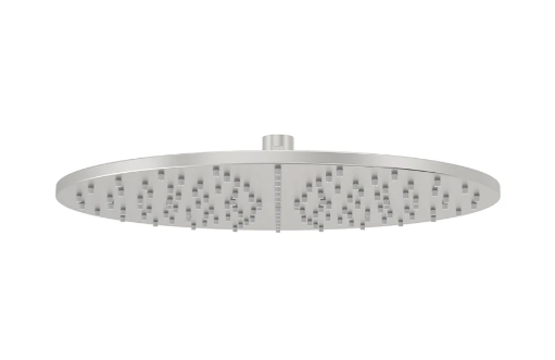 Meir Round Shower Rose 300mm - Brushed Nickel