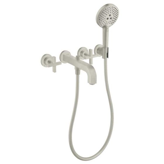 Citterio 3-H.F-Set Wall/Hs/Cross Stainless Steel Optic
