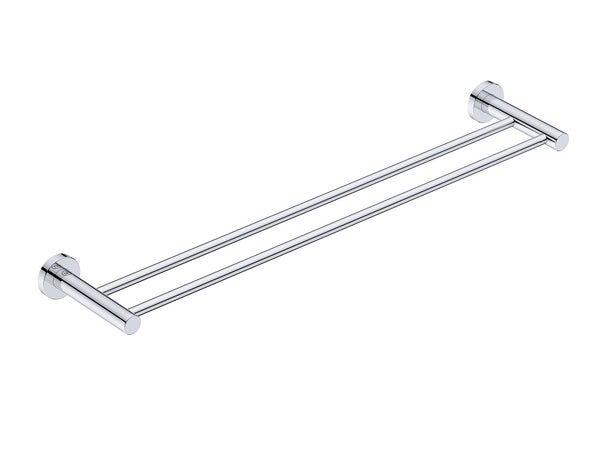 Lavish Double Towel Rail 625x135x50 CHR