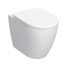 iCon set of floor-standing WC, washdown, back-to-wall, shrouded, Rimfree