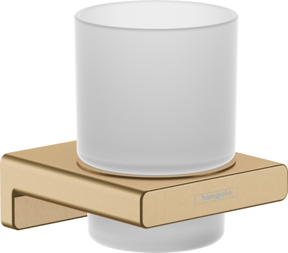 Hansgrohe Addstoris Toothbrush Tumbler Brushed Bronze