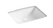 Alecea Undercounter Basin Polished White 510X385X180mm