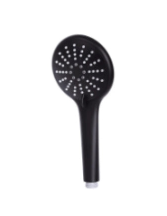 3-Function Round Handshower - Matte Black