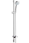 Hansgrohe Croma 100 Shower Set Vario With Shower Bar 90 Cm And Soap Dish Chrome