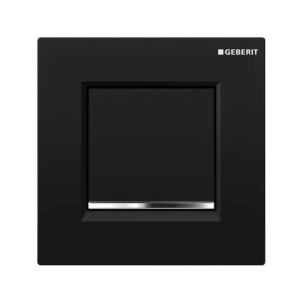 Urinal ActPlate Type30 Black/Chr/Black