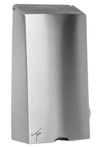 Ticra 1000ml Manual Refillable Dispenser Stainless Steel - Foam Pump