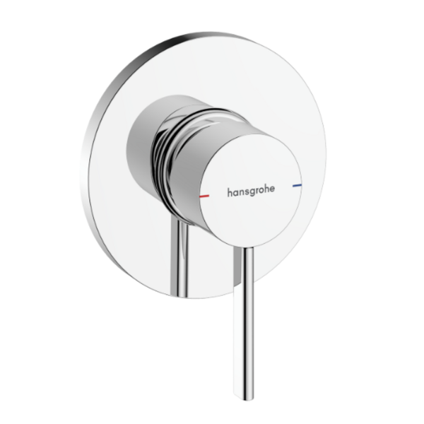 Zesis S Single lever shower mixer for concealed installation Chrome