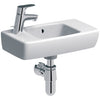 Selnova SqBasin 450mm SmlProj L-TH + OF