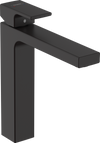 Vernis Shape Basin Mixer 190 without waste setMatt Black