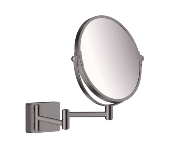 Hansgrohe Addstoris Shaving Mirror Brushed Black Chrome