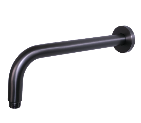 300mm Shower Arm Round Gunmetal